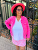 Bright Hot Pink