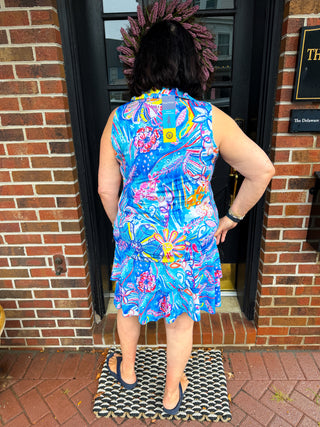 Tango Mango Ocean Ruffle Skort