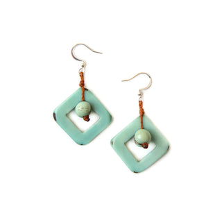 Blooming Days: Tagua Earrings-Irina Green