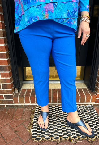 Bangladine by Lulu B Deep Sea Contemporary Capris