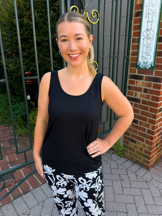 Lulu B Black Tank
