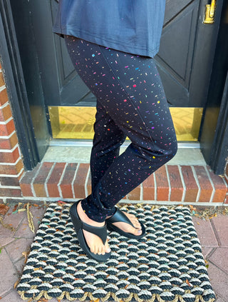 Lulu B Confetti Leggings