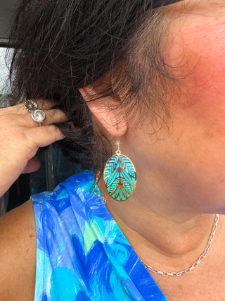 Adajio Sky Aqua Ombre Earrings