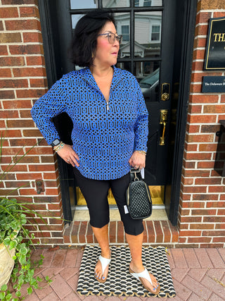 Gold Chunky Wavy Earrings