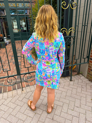 Beachtime by Lulu B The Sun Dress Modern Mosaic