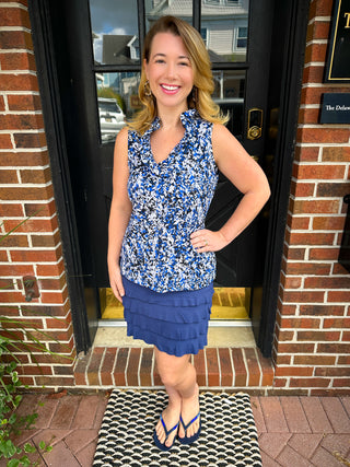 FitFlops iQushion Midnight Navy Ombré Sparkle Flip-Flops