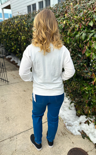 Lulu B Pull-On Dark Stretch Jeans