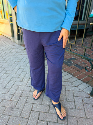 Escape by Habitat French Terry Waterfront Pant Navy