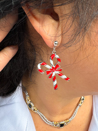 Candy Cane Earrings