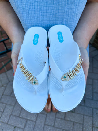 Oka B Ursula Flip Flops Salt