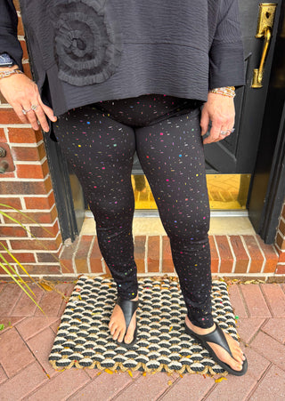 Lulu B Confetti Leggings