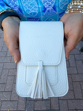 Harper Crossbody Bag White