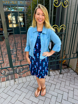 Tango Mango Jean Linen Jacket