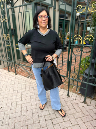 Charlie B Charlotte Straight Leg Jeans in Light Blue