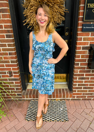 Tango Mango Rippling Waters Cha Cha Dress