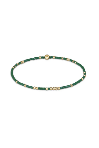 ENewton Classic Hope Unwritten 2mm Bead Bracelet-Green