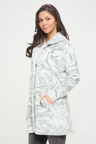 grey cloud sweater coat