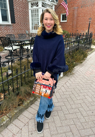 EverStretch Straight Ankle Jeans with Bottom Embroidery