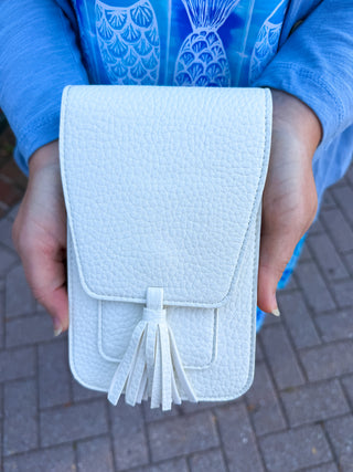 Harper Crossbody Bag White