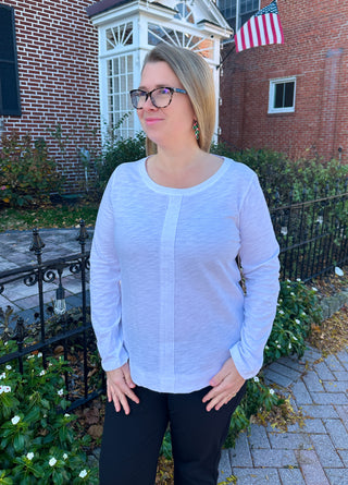 Escape by Habitat White Stay Centered Tee