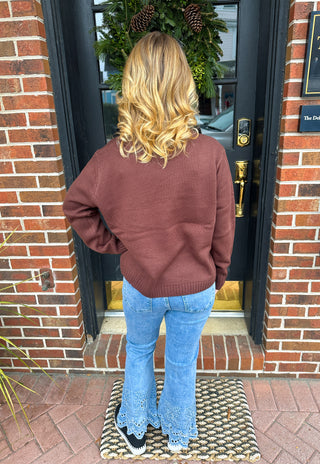 Coffee Weather Knit Sweater