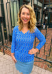 Bright Periwinkle Lattice
