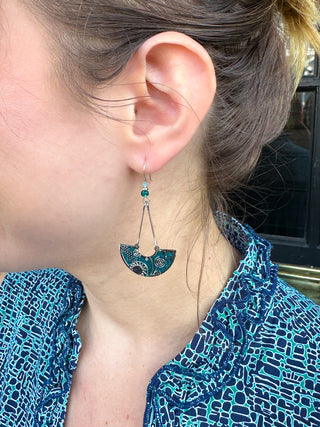 Adajio Teal Earrings