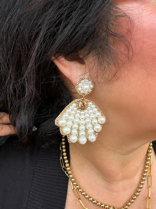 Pearl Shell Earrings