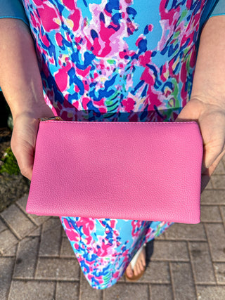 Riley Vegan Crossbody - Bubblegum