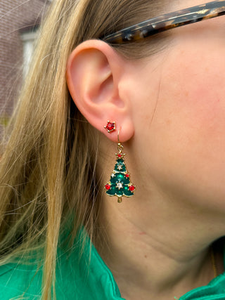 Christmas Tree Earring Set