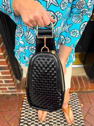 Waverly Woven Sling Bag