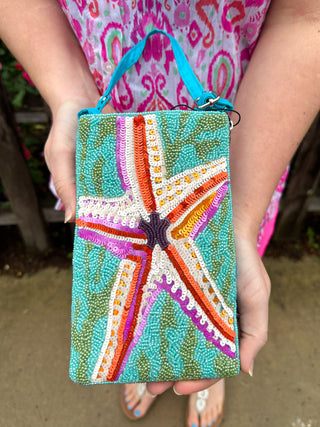 Pink Starfish Club Bag