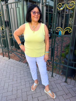 Lulu B Clear Sun UPF 50+ Scoop Neck Tank