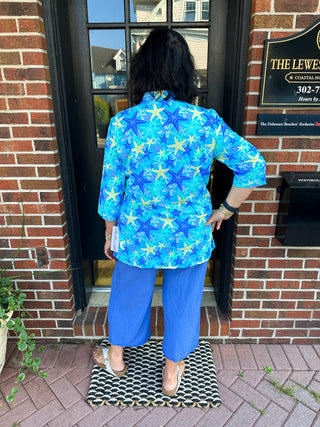 Lulu B Sea Star Button Tunic