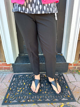 Bangladine by Lulu B Black Contemporary Capris