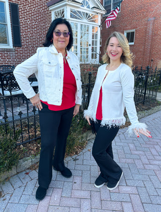 Lulu B Cream Velore Jacket