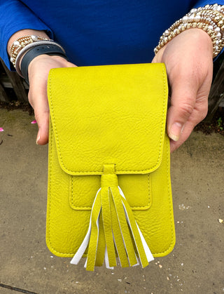 Harper Crossbody Bag Chartreuse
