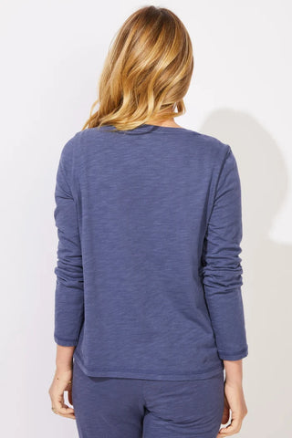 Escape by Habitat Navy Destination Sunflower Cotton Tee