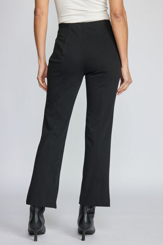 Olivia by Habitat Pull-On Center Seam Kick Flare Pant Black 3
