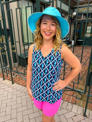 Lulu B Bright Hot Pink Pocket Shorts