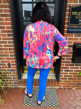 Lulu B Blue Ankle Pants