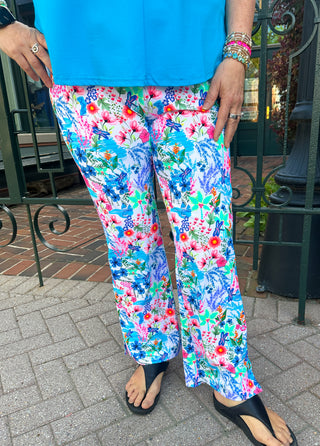 Lulu B Tropical Dragonfly Pant