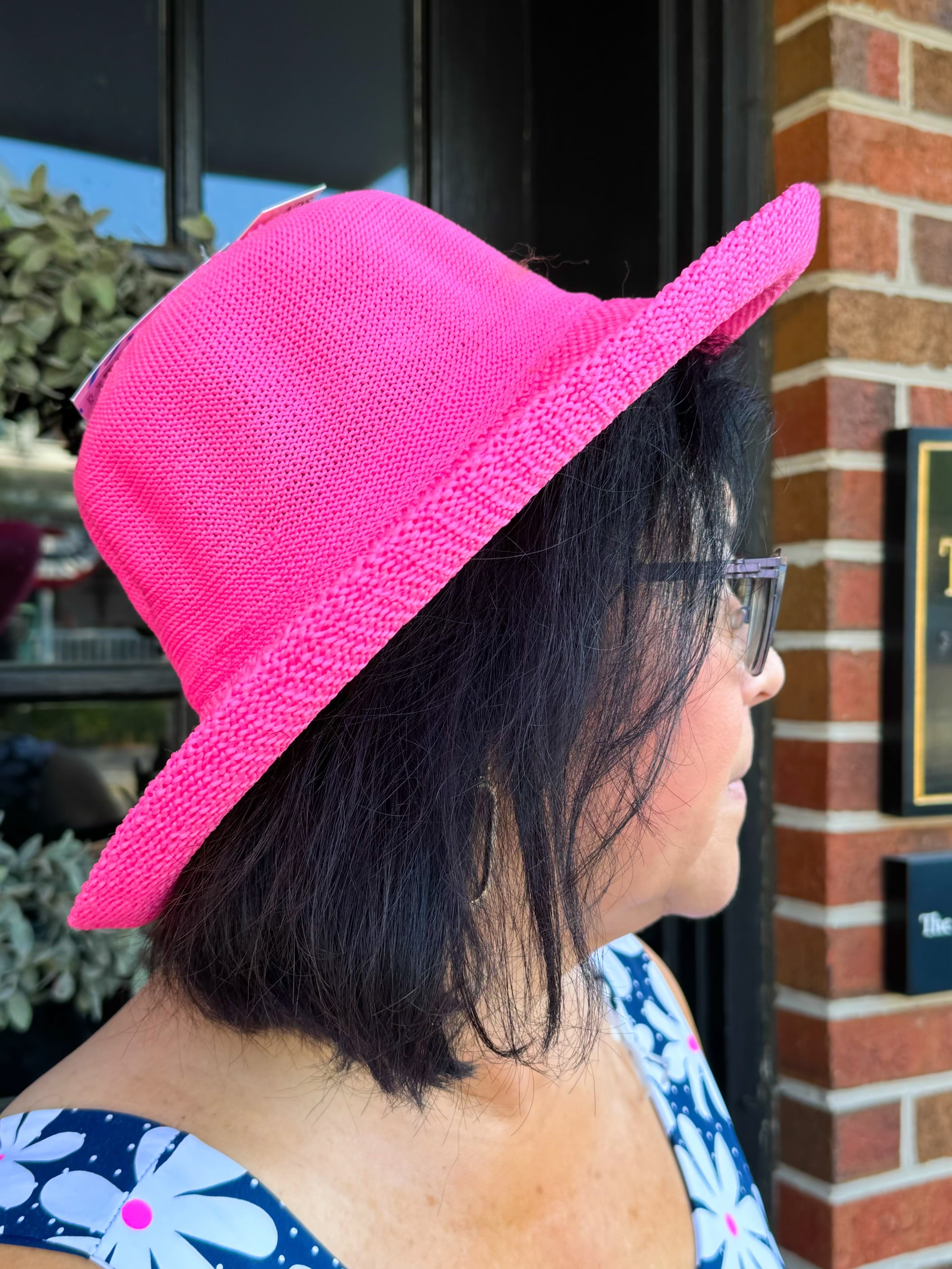 Deals Gorgeous Pink Sun Hat