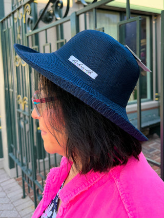 Lulu B Navy Sun Hat