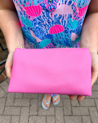 Riley Vegan Crossbody - Bubblegum