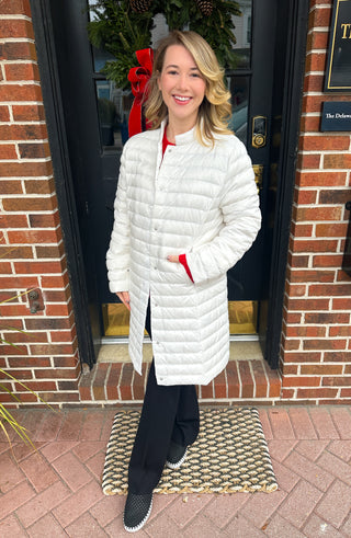 Lulu B Down Puffer Jacket Cream