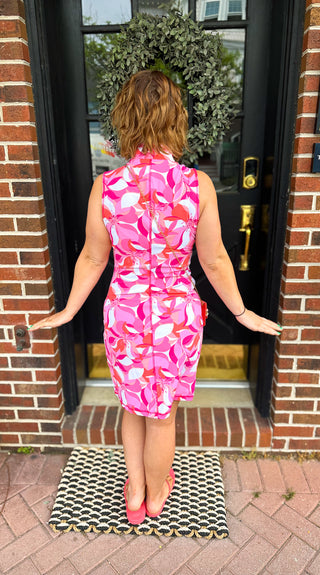 UPF Watermelon Print Island Dress