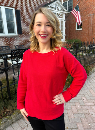 Escape by Habitat Sundown Cherry Pullover