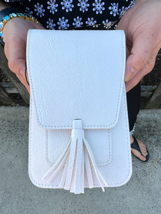 Harper Crossbody Bag White