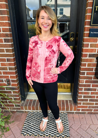 Escape by Habitat Rose Mineral Wash Stay Centered Tee